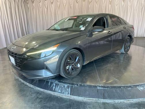 Portofino Gray 2022 Hyundai ELANTRA SEL