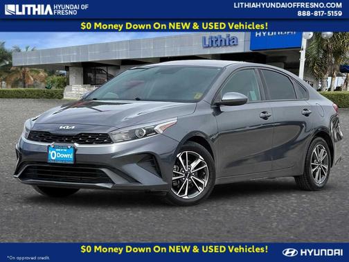 Gravity Gray 2022 Kia Forte LXS