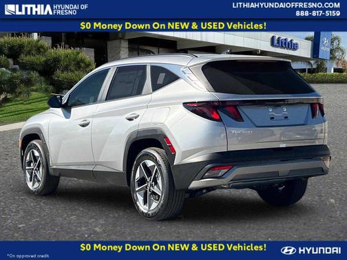 Shimmering Silver 2026 Hyundai TUCSON Hybrid SEL