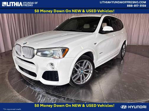White 2015 BMW X3 xDrive35i