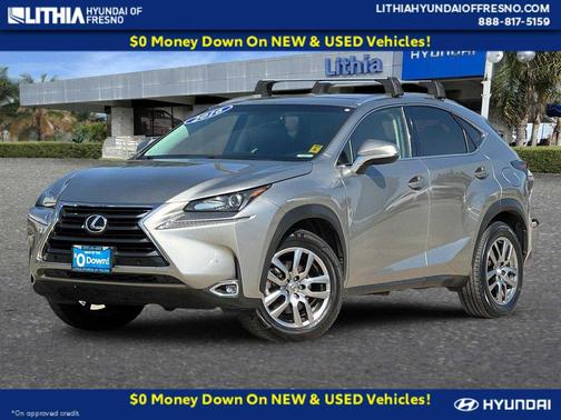 Atomic Silver 2016 Lexus NX 200t Base