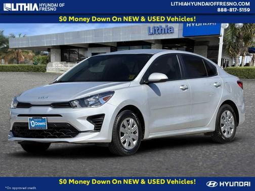 Silky Silver 2022 Kia Rio LX