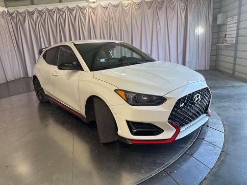 Lunar White 2021 Hyundai Veloster N N