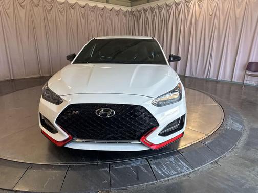 Lunar White 2021 Hyundai Veloster N N
