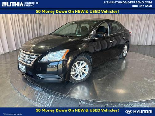 Super Black 2015 Nissan Sentra SV