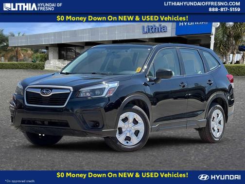 Crystal Black Silica 2021 Subaru Forester Base
