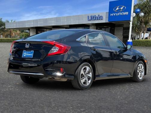 Crystal Black Pearl 2020 Honda Civic LX