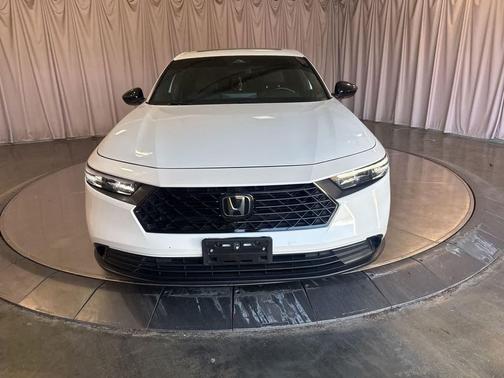 Platinum White Pearl 2025 Honda Accord Hybrid Sport-L