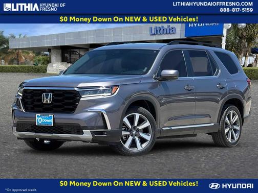 Modern Steel Metallic 2024 Honda Pilot Elite
