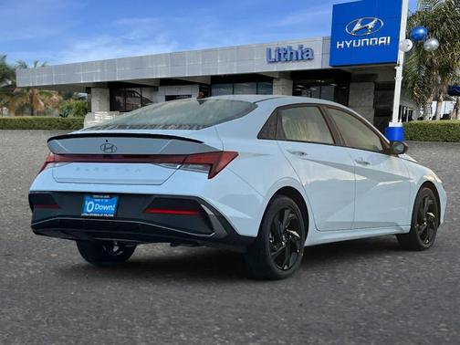 Serenity White 2026 Hyundai ELANTRA Sport