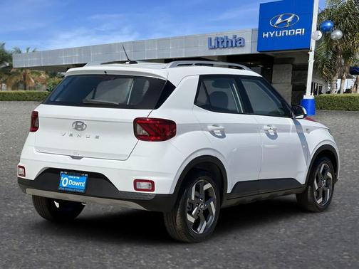 Lunar White 2026 Hyundai VENUE SEL