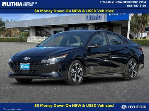 Onyx Black 2023 Hyundai ELANTRA SEL