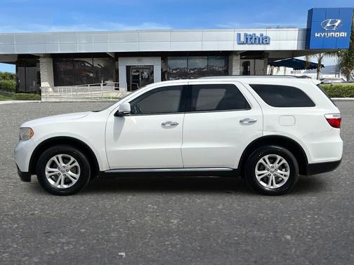 Bright White Clearcoat 2013 Dodge Durango Crew