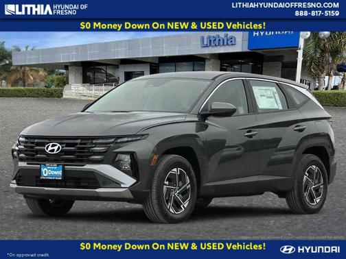 Amazon Gray 2026 Hyundai TUCSON Hybrid Blue SE