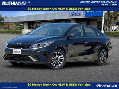Aurora Black 2024 Kia Forte LXS