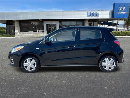 Graphite Gray Metallic 2024 Mitsubishi Mirage ES