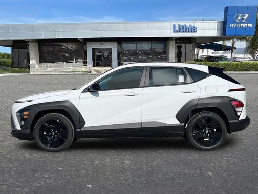 Atlas White 2026 Hyundai KONA SEL Sport