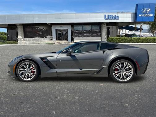 Shark Gray Metallic 2015 Chevrolet Corvette Z06 Hardtop