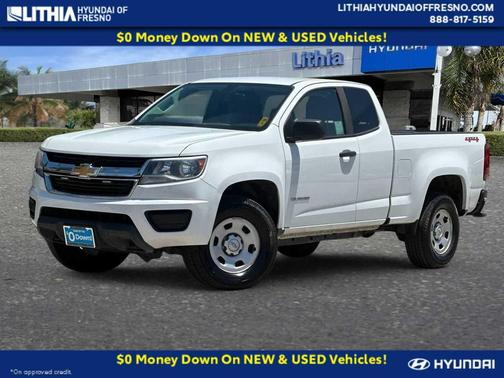 Summit White 2019 Chevrolet Colorado WT