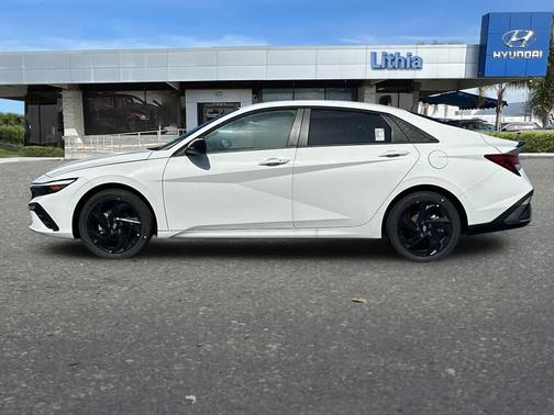Serenity White 2026 Hyundai ELANTRA Sport