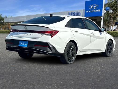 Serenity White 2026 Hyundai ELANTRA Sport