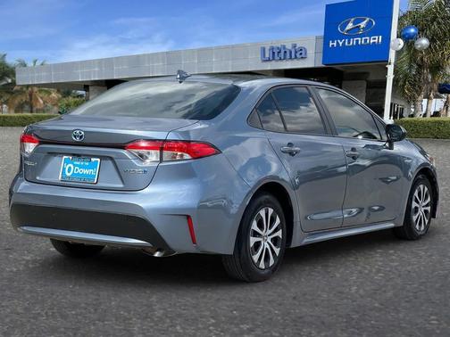 Celestite 2021 Toyota Corolla Hybrid LE