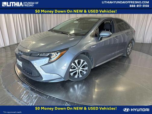 Celestite 2021 Toyota Corolla Hybrid LE