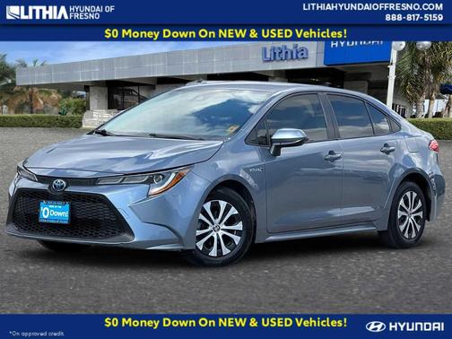 Celestite 2021 Toyota Corolla Hybrid LE