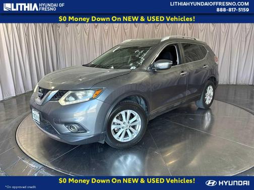 Gun Metallic 2015 Nissan Rogue SV
