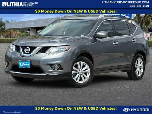 Gun Metallic 2015 Nissan Rogue SV
