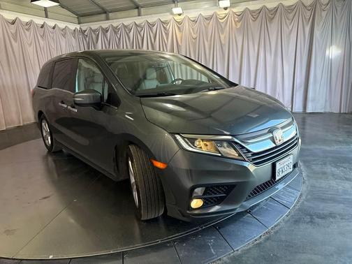 Forest Mist Metallic 2019 Honda Odyssey EX-L