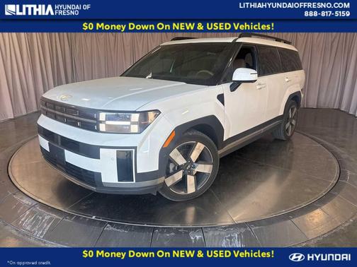 Serenity White 2024 Hyundai SANTA FE Limited