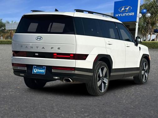 Serenity White 2024 Hyundai SANTA FE Limited