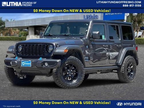 Granite Crystal Metallic Clearcoat 2024 Jeep Wrangler 4xe Willys