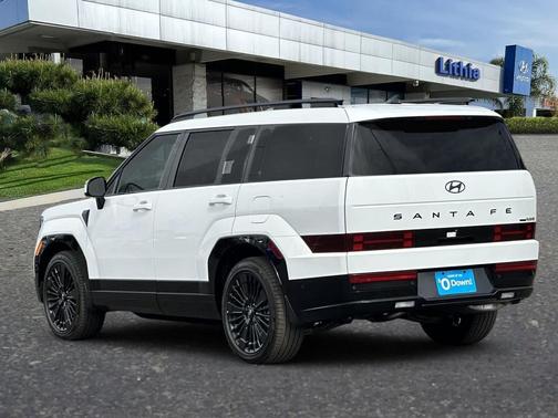 Serenity White 2026 Hyundai SANTA FE HEV Calligraphy