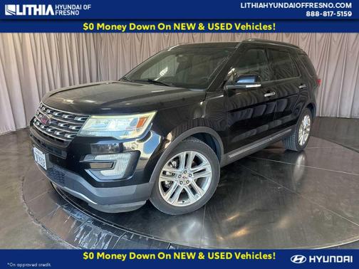 SHADOW BLACK 2016 Ford Explorer Limited