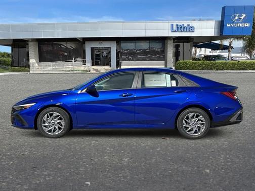 Intense Blue 2026 Hyundai ELANTRA HEV Blue
