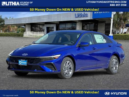 Intense Blue 2026 Hyundai ELANTRA HEV Blue