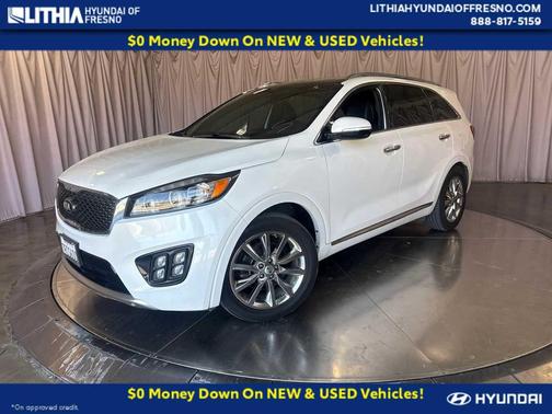 Snow White Pearl 2016 Kia Sorento SXL
