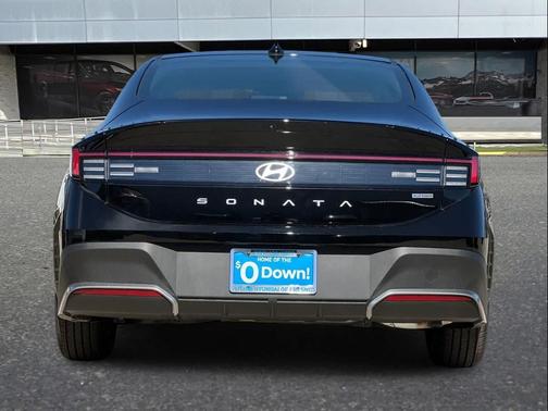 Abyss Black 2026 Hyundai SONATA Hybrid Base