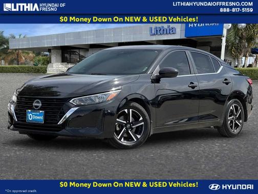 Super Black 2024 Nissan Sentra SV