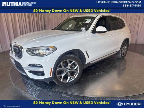 Alpine White 2020 BMW X3 xDrive30i