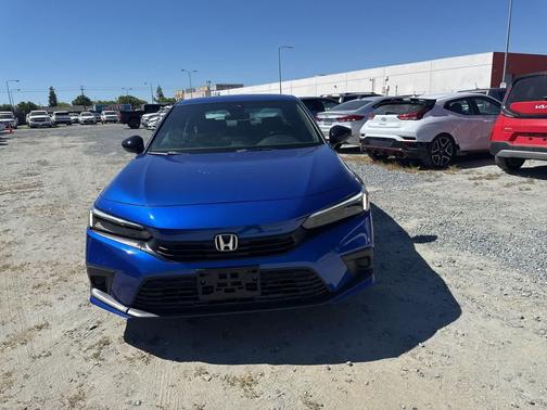 Aegean Blue Metallic 2024 Honda Civic Sport
