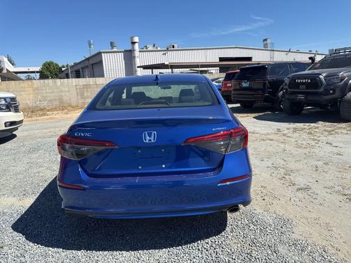Aegean Blue Metallic 2024 Honda Civic Sport