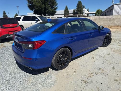 Aegean Blue Metallic 2024 Honda Civic Sport