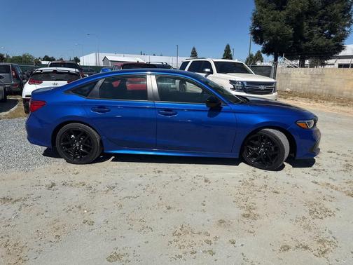 Aegean Blue Metallic 2024 Honda Civic Sport