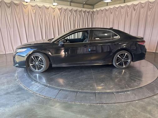 Midnight Black Metallic 2019 Toyota Camry XSE