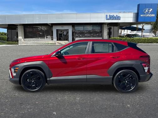 Ultimate Red Metallic 2026 Hyundai KONA SEL Sport