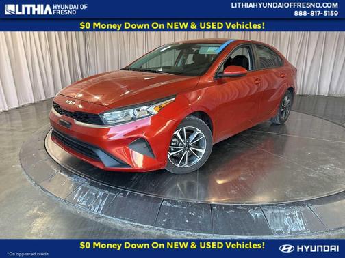Fire Orange 2023 Kia Forte LXS