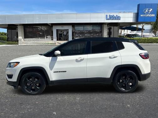 White Clearcoat 2021 Jeep Compass Latitude